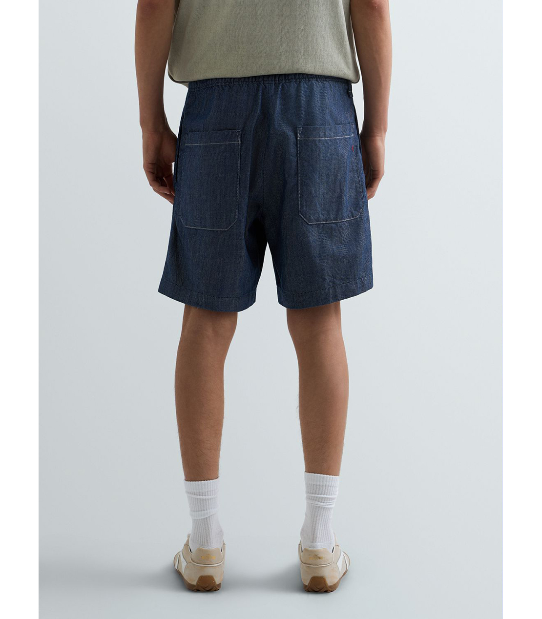 ライトデニムショーツ（セットアップ） 詳細画像 ダークブルー 3